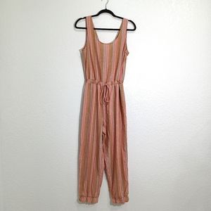 Drew striped romper CA5339 Jogger fit Linen Blend